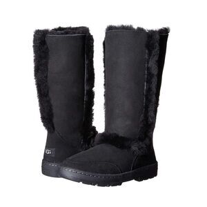 Ugg Australia Tall Fold Down Sundance II Shearling  & Wool Waterproof Boots 5